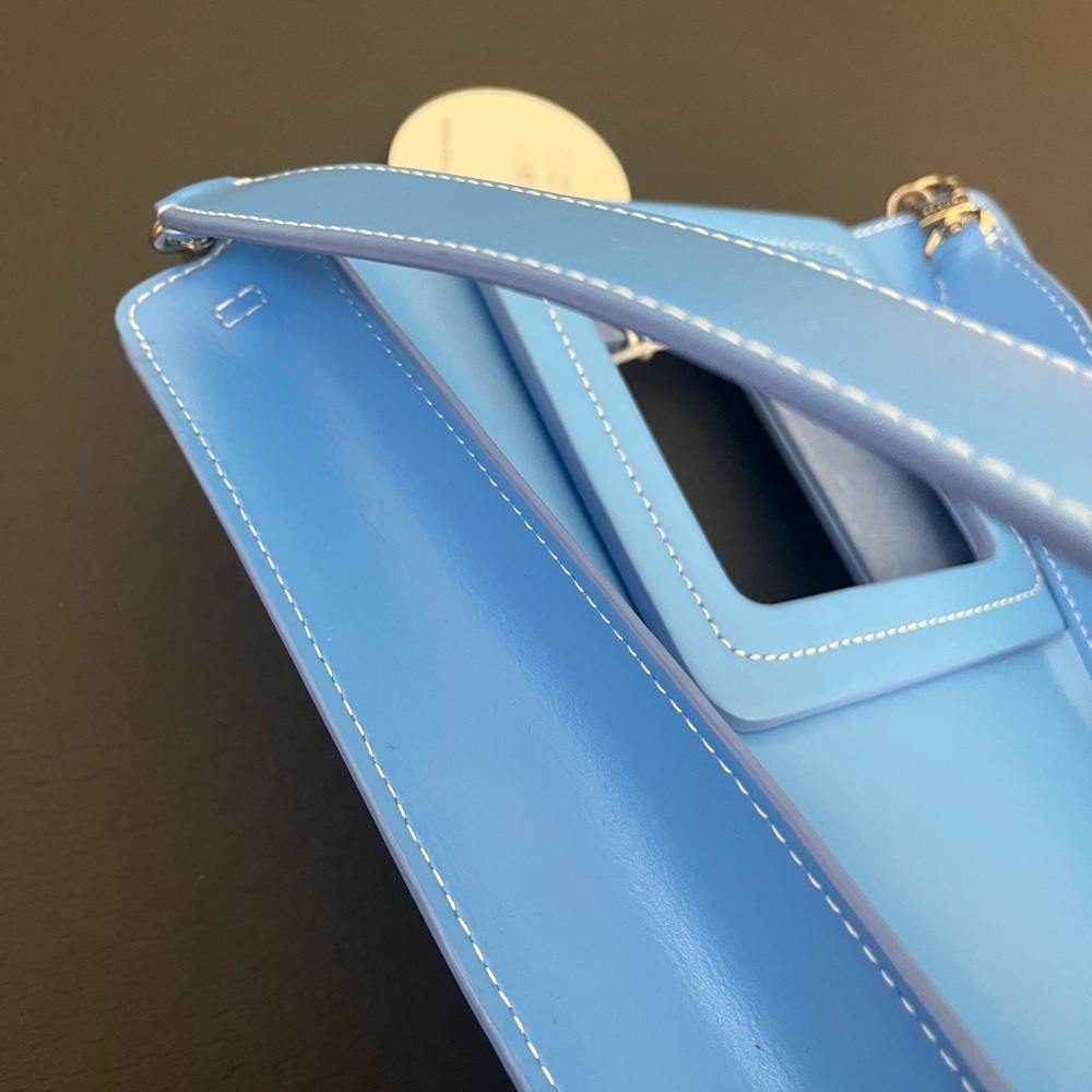 Staud Leather Blue Bag - Picture 4 of 5